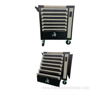 7 drawers cabinet with power tool impact wrench